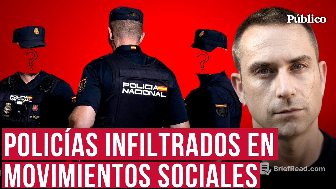 Policías infiltrados en movimientos sociales: una operación de espionaje Estado al descubierto