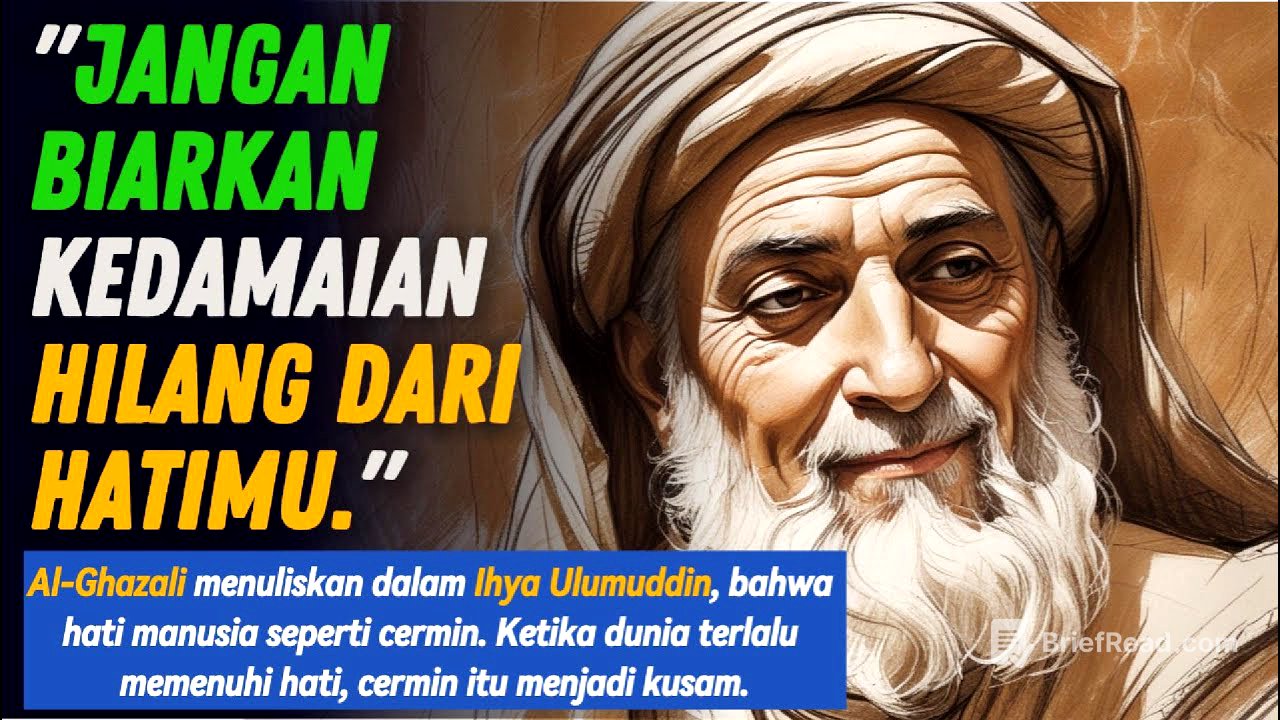 Rahasia Hidup Bahagia dari Imam Al Ghazali: Jalan Terpendek Menuju Kedamaian adalah Kesederhanaan