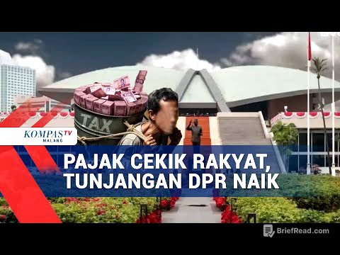 Rakyat Tercekik Pajak, Anggota DPR Dibayari Negara