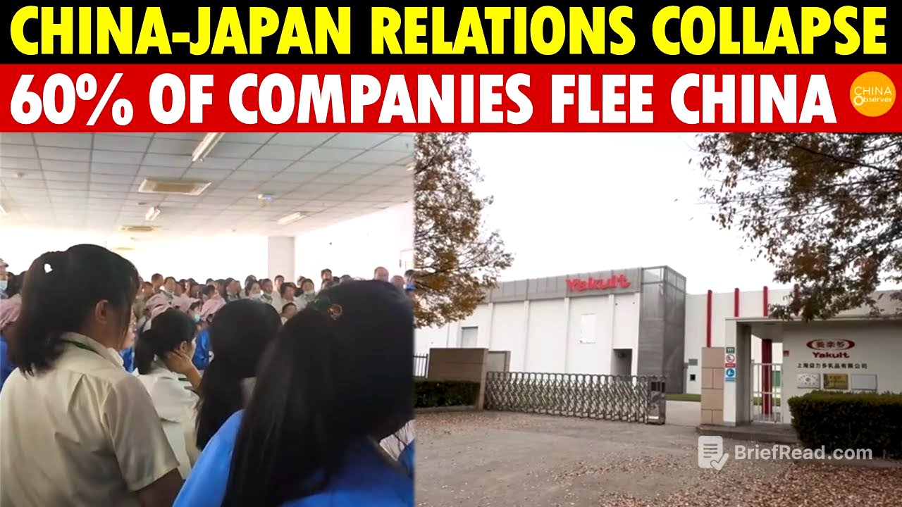 Yakult Shuts Down First China Factory, Japan's New Anti-CCP Policy May Boost Exit