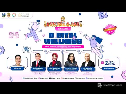 ASN Belajar Seri 11 | 2026 - Digital Wellness: Sehat, Produktif, dan Seimbang di Era Kerja Modern