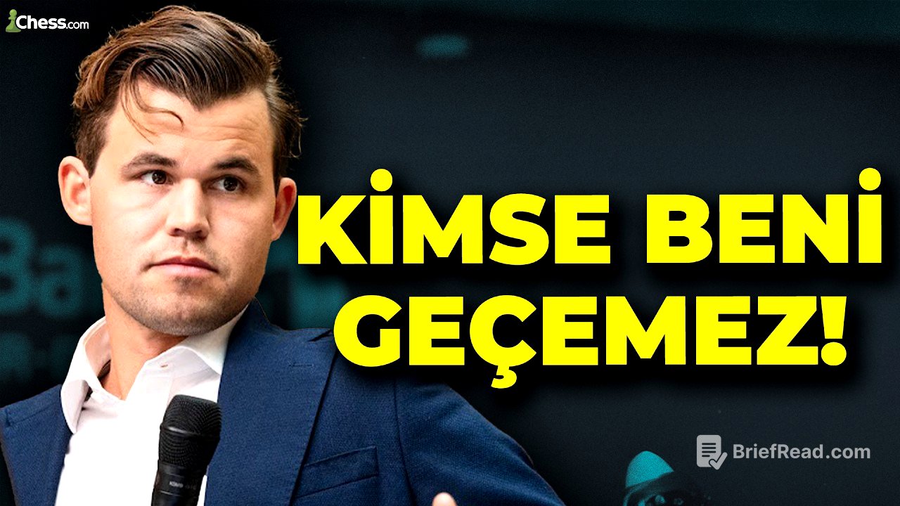 Carlsen 2800 ELO'yu geçen Rakibine Mesajı Tahtada Verdi!