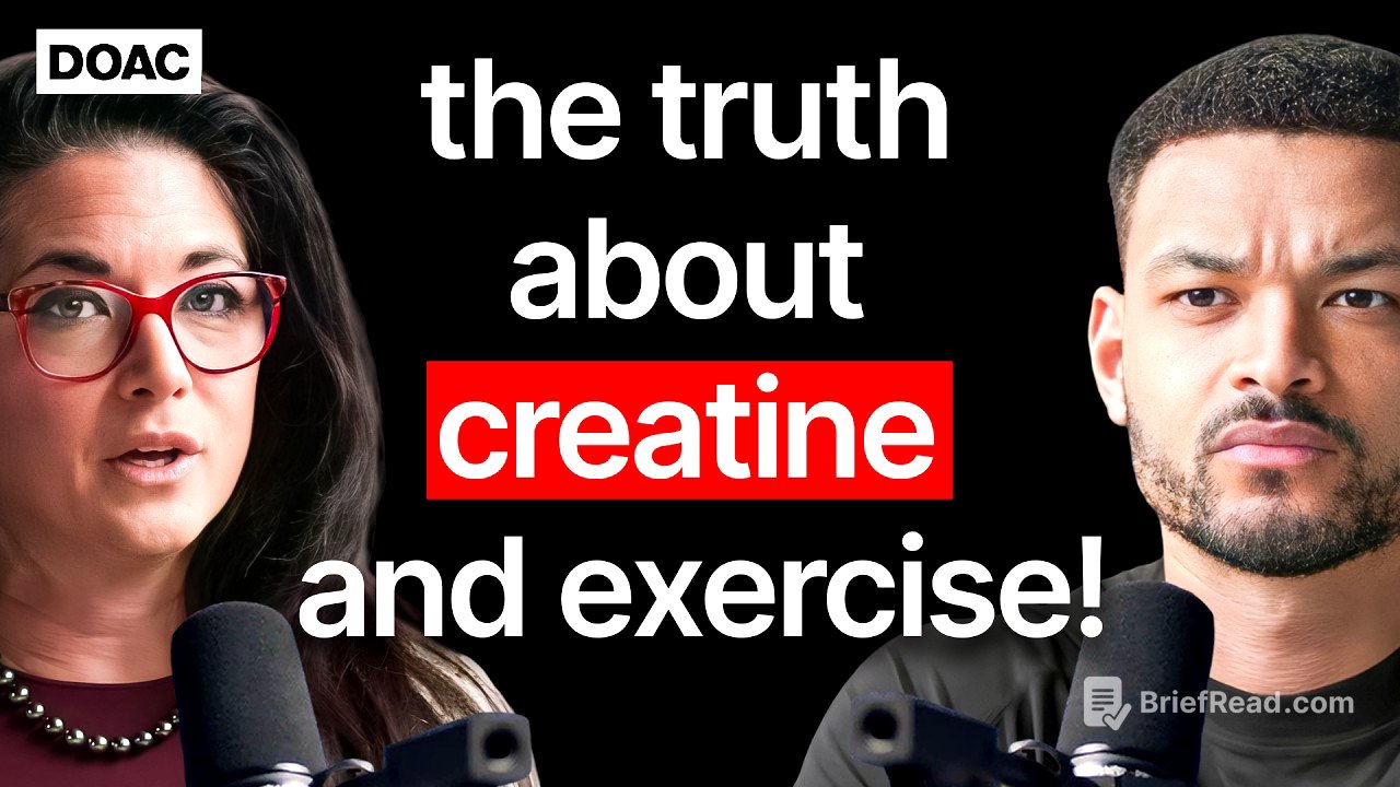 The Truth About Creatine & Exercise! 30% Of People Will Die From This! The Healthy Ageing Doctor