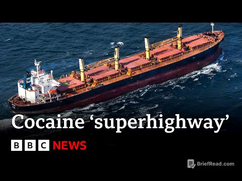 Huge drugs bust reveals battles on cocaine 'superhighway' | BBC News