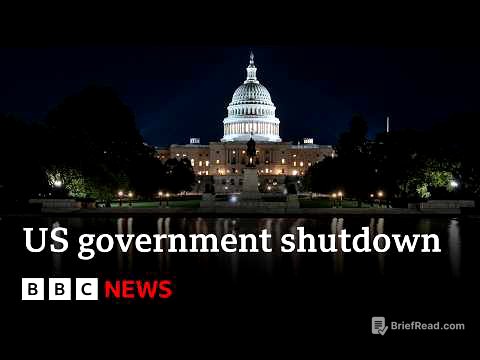 US government shuts down after Senate fails to pass last-ditch funding plan | BBC News