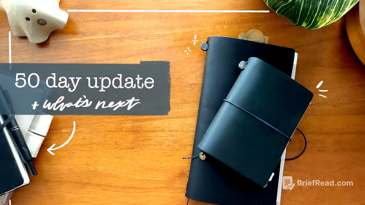 50 Days of Traveler's Notebook Update + the next experiment | LindseyScribbles