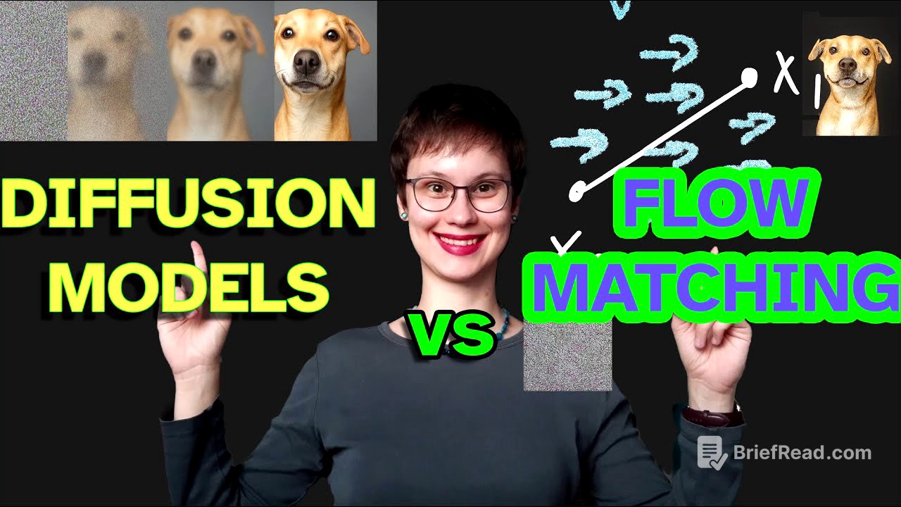 Flow-Matching vs Diffusion Models explained side by side