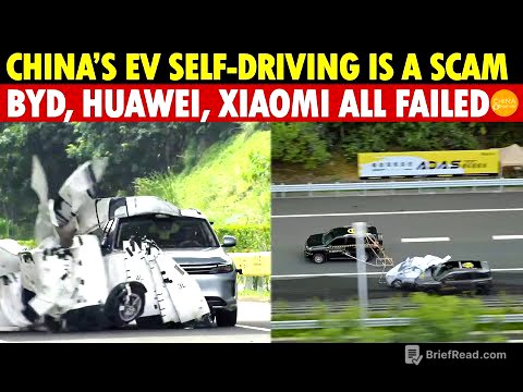 China’s EV Self-Driving Is a TOTAL Scam: BYD, XPeng, Huawei, Li Auto, Xiaomi, and NIO All Failed