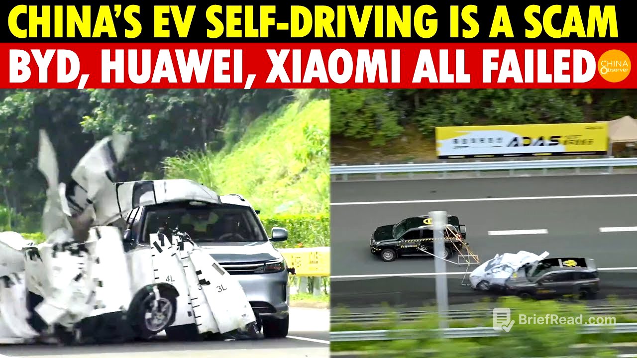 China’s EV Self-Driving Is a TOTAL Scam: BYD, XPeng, Huawei, Li Auto, Xiaomi, and NIO All Failed