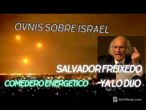 OVNIS SOBRE ISRAEL? SALVADOR FREIXEDO NOS AVISÓ: POR ESTO APARECEN EN CONFLICTOS