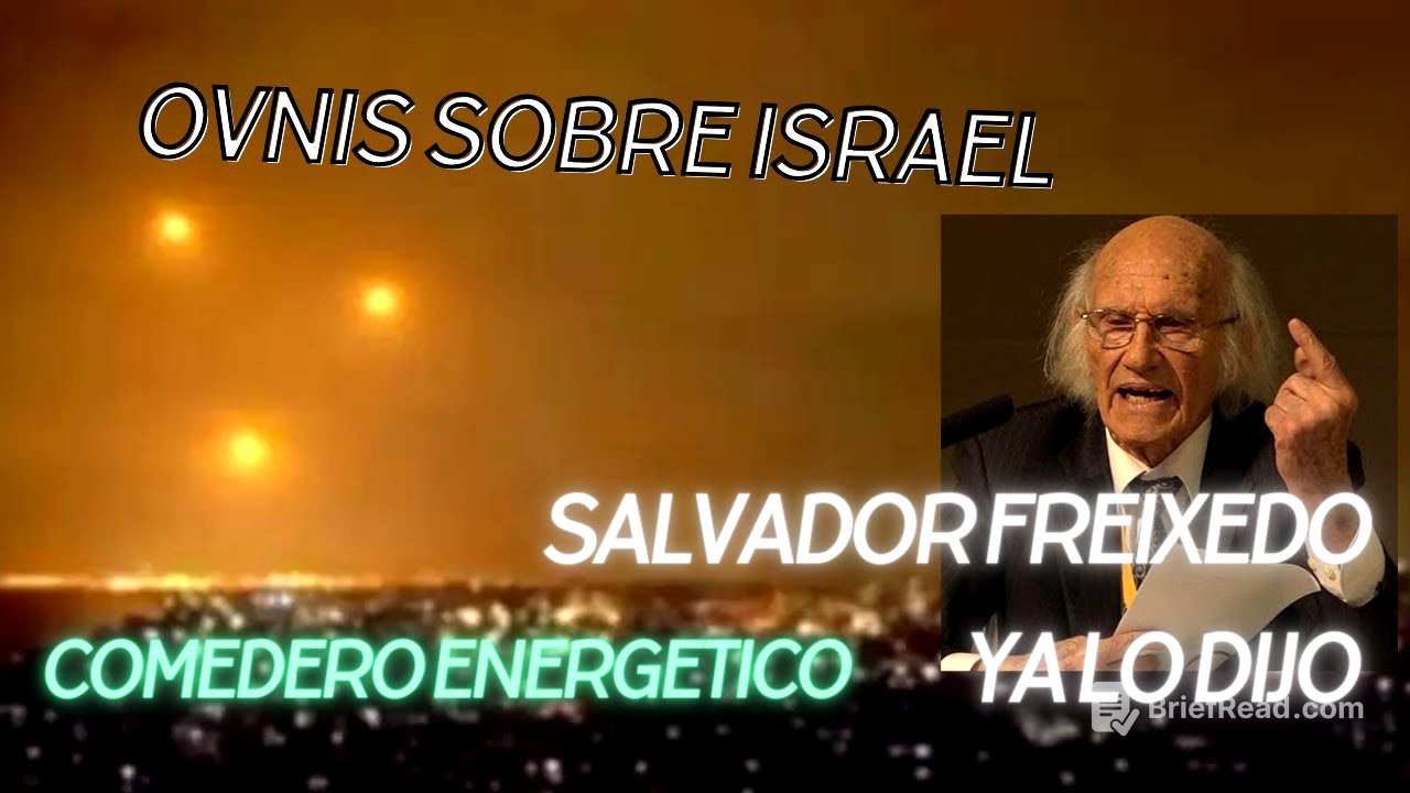 OVNIS SOBRE ISRAEL? SALVADOR FREIXEDO NOS AVISÓ: POR ESTO APARECEN EN CONFLICTOS