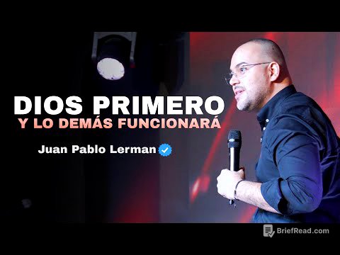 DIOS PRIMERO Y LO DEMÁS FUNCIONARÁ | Juan Pablo Lerman @vidaabundantecolombia