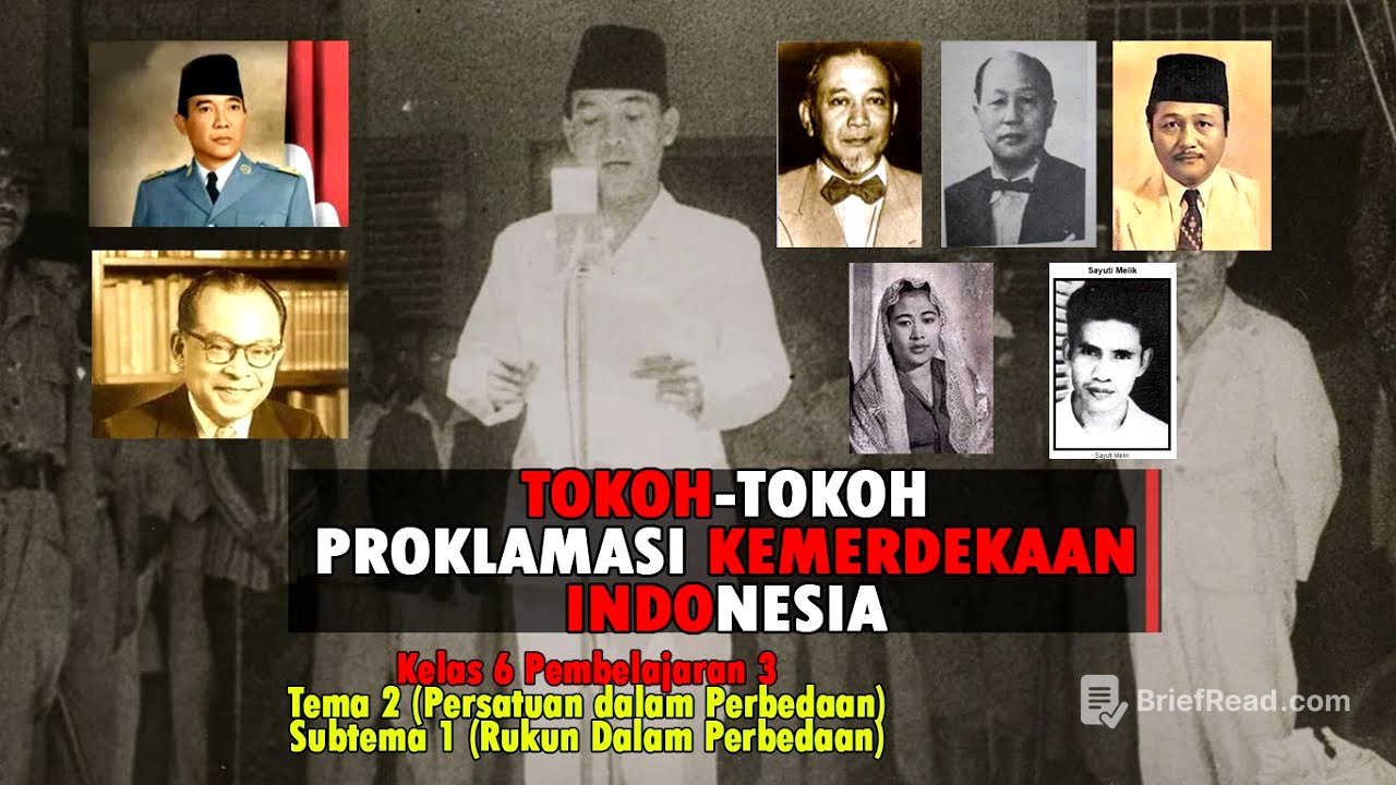 Tokoh-Tokoh Proklamasi Kemerdekaan Indonesia