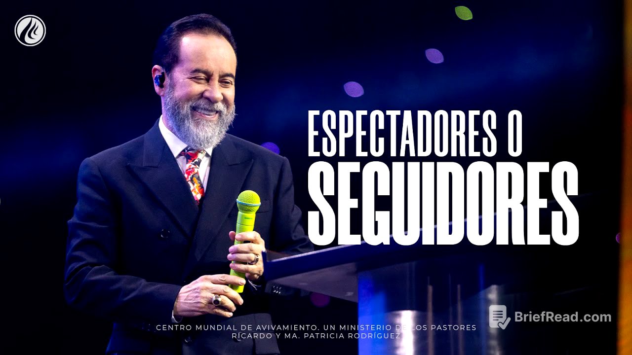 Espectadores o Seguidores | Pastor Ricardo Rodríguez | Prédicas  Cristianas