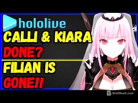 Kiara and Calli FURIOUS at Hololive, Filian is GONE! CHANNELS WIPED, NIjisanji NEW GEN, OKAYU GAME