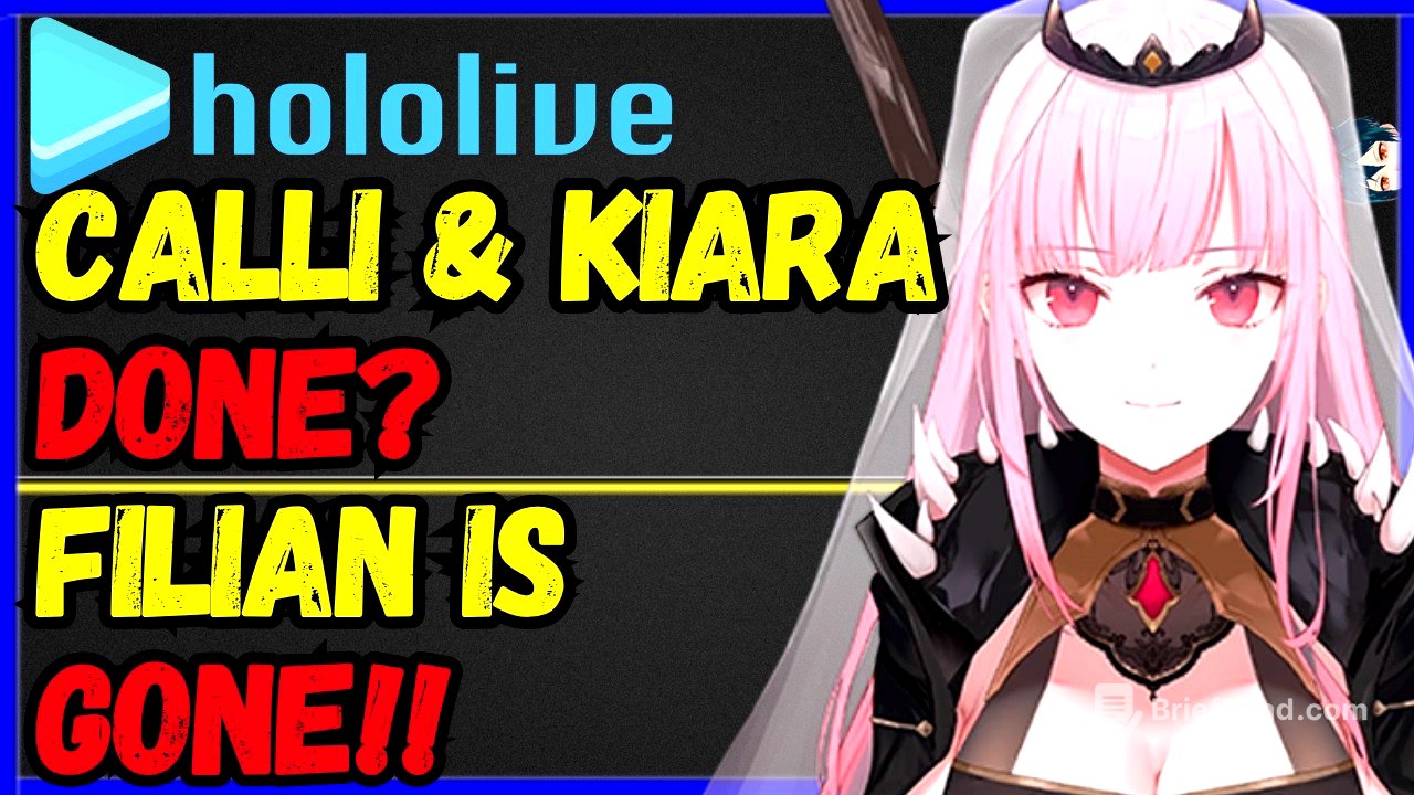 Kiara and Calli FURIOUS at Hololive, Filian is GONE! CHANNELS WIPED, NIjisanji NEW GEN, OKAYU GAME