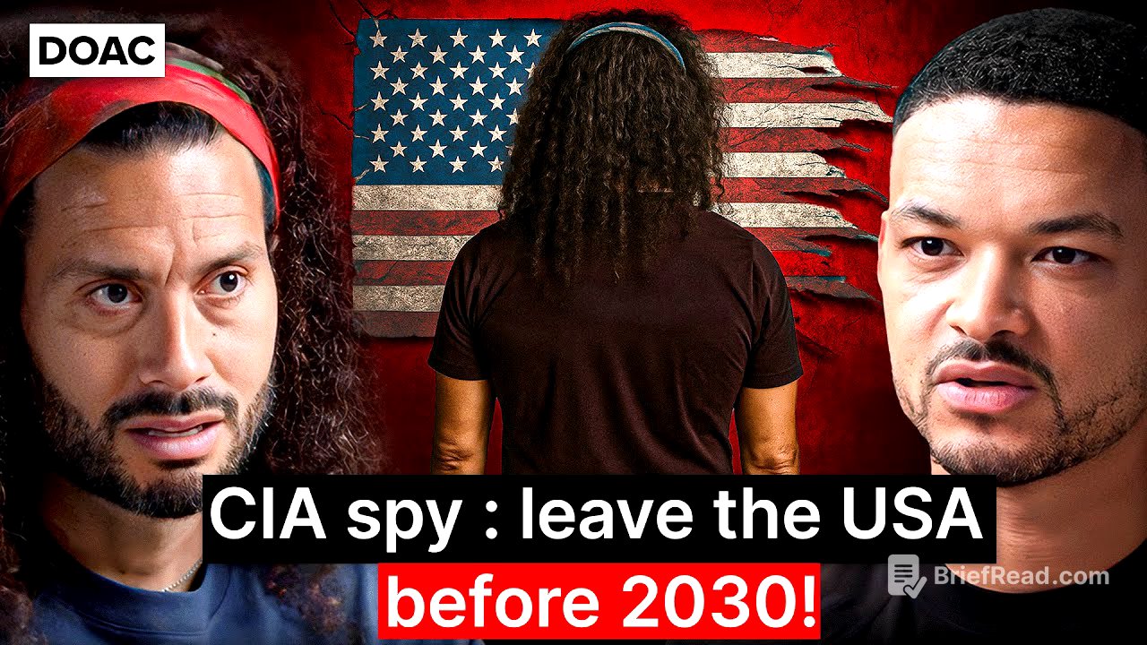 Former CIA Spies (NEW): Leave the USA Before 2030! The CIA Tried To Ban This Story!
