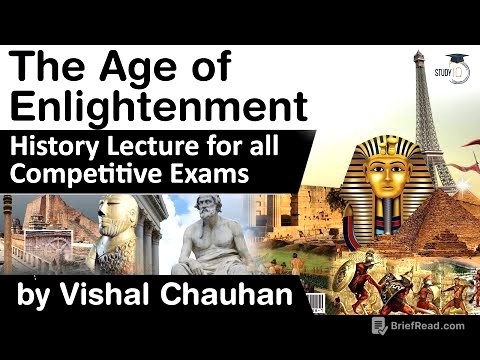 World History The Age of Enlightenment - History lecture for all competitive exams