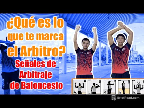 ¿Qué es lo que te marca el arbitro de BALONCESTO? Señales de arbitraje