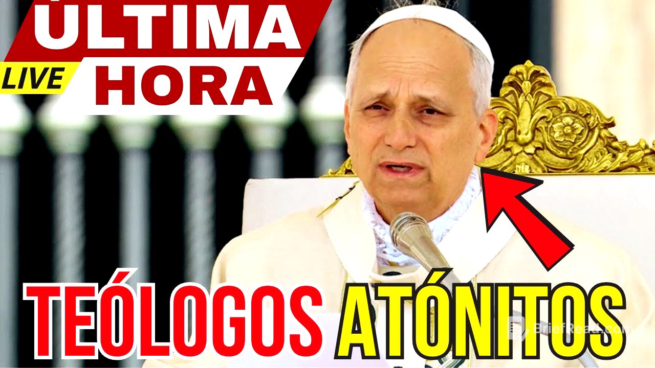 Impactante: El Papa León XIV Redefine los 10 Mandamientos — ¡Los Teólogos Están Atónitos!