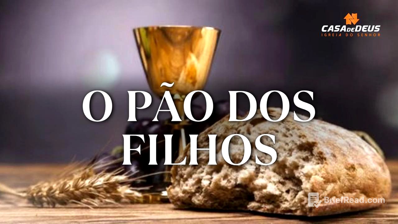 O PÃO DOS FILHOS - PR. EVERDAM MARTINS - CULTO MANHÃ - 15.03.2026