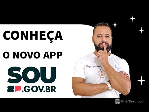 SOU.SP NOVO APP DO GOVERNO DO ESTADO DE SÃO PAULO PARA SERVIDORES