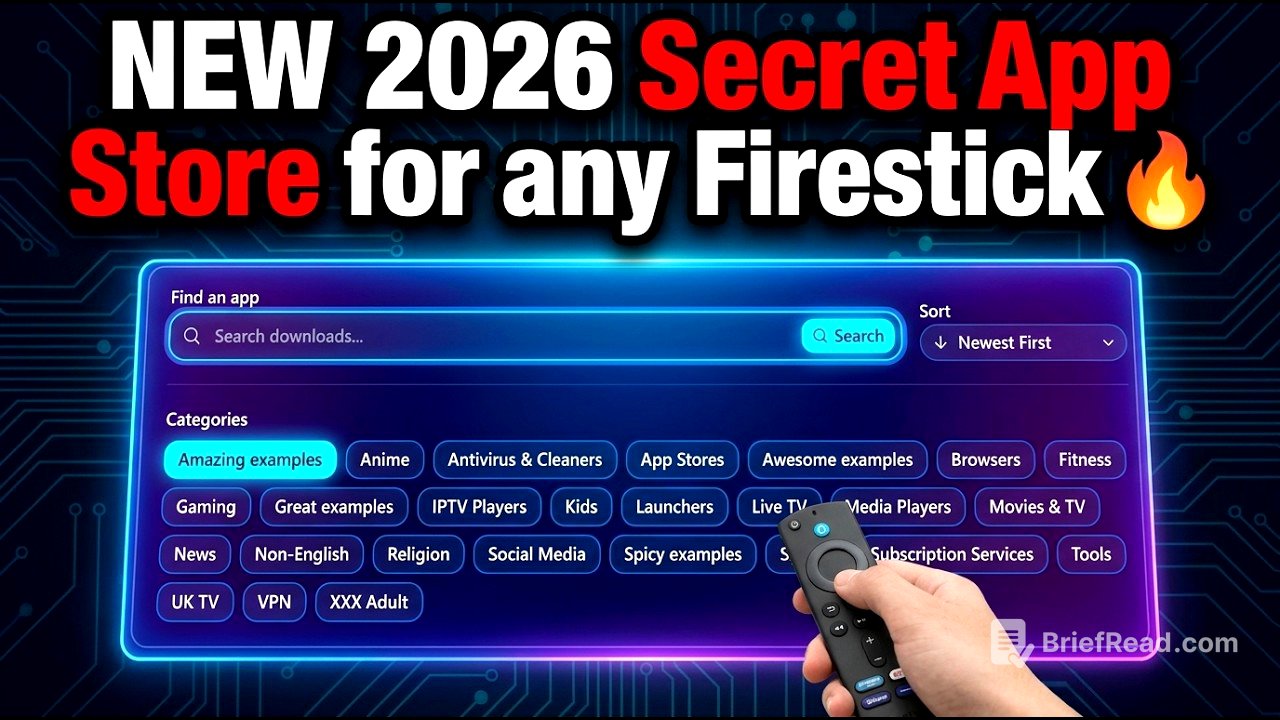 SECRET Fire TV Code: Unlock Every App FAST! ⚡