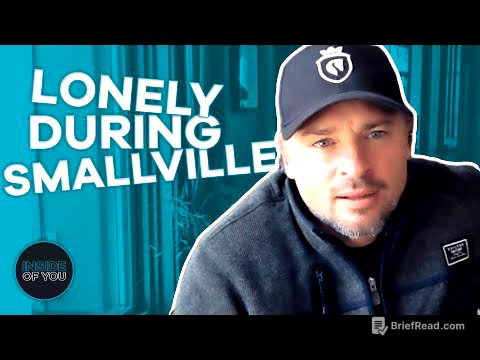 TOM WELLING ON BEING LONELY ON SMALLVILLE #insideofyou #smallville