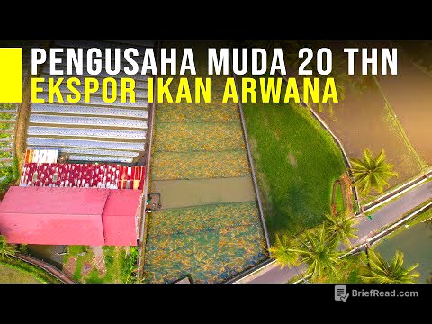 Usia 20 Tahun Sukses Budidaya Ikan Arwana Untuk Kebutuhan Ekspor
