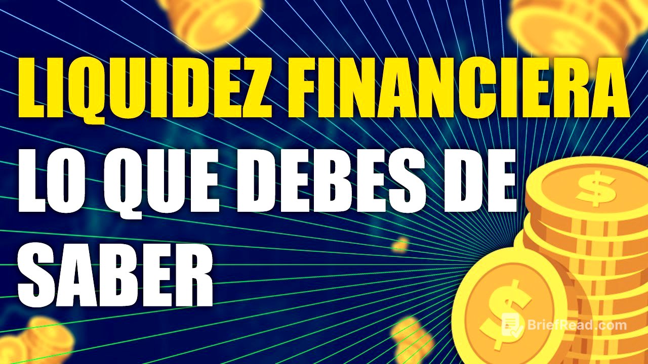 ¿Qué es la liquidez? | Liquidez financiera | Lo que debes saber