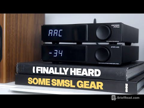 FINALLY GOT SOME SMSL!!! DO100 Pro USB DAC & PA40 Amplifier!