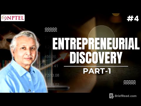 #4 Entrepreneurial Discovery | Part 1 | Entrepreneurship
