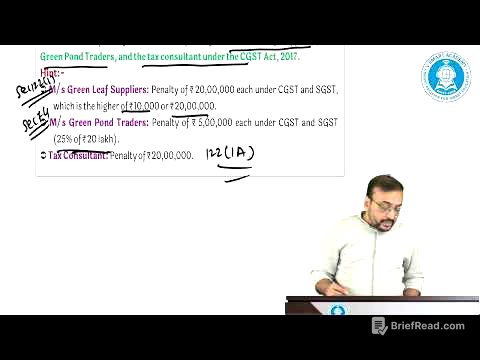Lec 43 Part 1 | IDT GST | MAY'25 & NOV'25 | Paper 5&6 | CA, CS, CMA Final IDT Reg | VB Sir