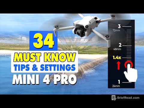 34 Must Know DJI Mini 4 Pro Tips & Tricks | DJI Fly App Settings & Guide