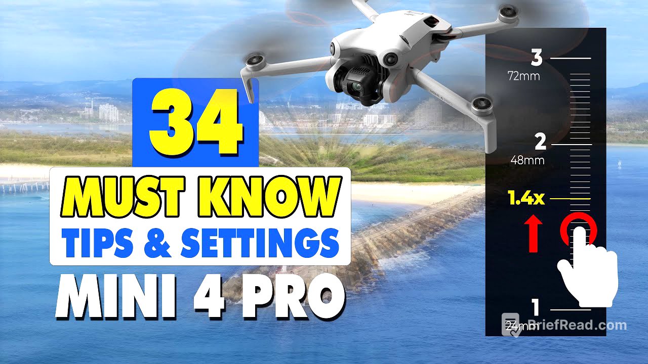 34 Must Know DJI Mini 4 Pro Tips & Tricks | DJI Fly App Settings & Guide