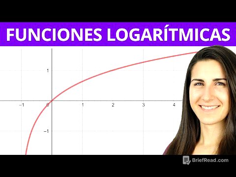 Funciones LOGARÍTMICAS 📈 Dominio, Rango y Representación Gráfica