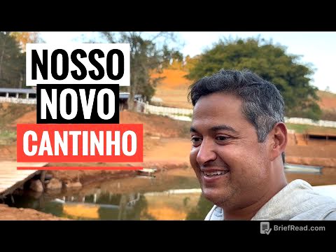 O LAGO GANHOU UM NOVO ESPAÇO COM O APROVEITAMENTO DESSES MATERIAIS.