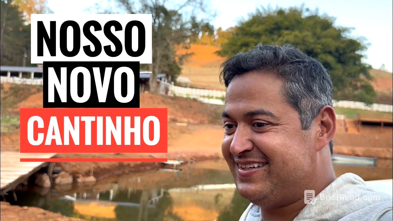 O LAGO GANHOU UM NOVO ESPAÇO COM O APROVEITAMENTO DESSES MATERIAIS.