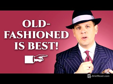 16 Things That Are Better the Old Fashioned Way - Gentleman's Gazette