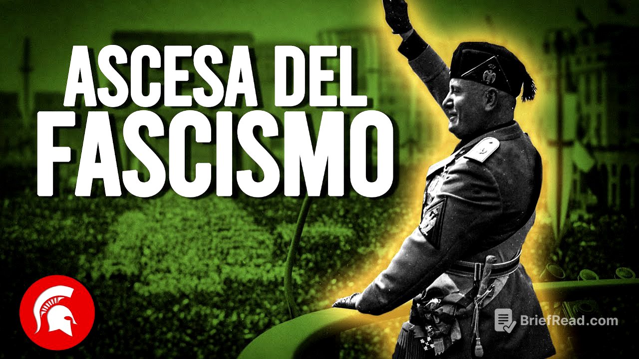 l’ASCESA del FASCISMO in Italia