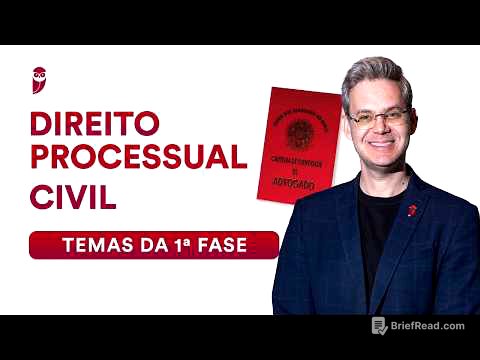 Direito Processual Civil - Temas da 1ª fase [OAB]