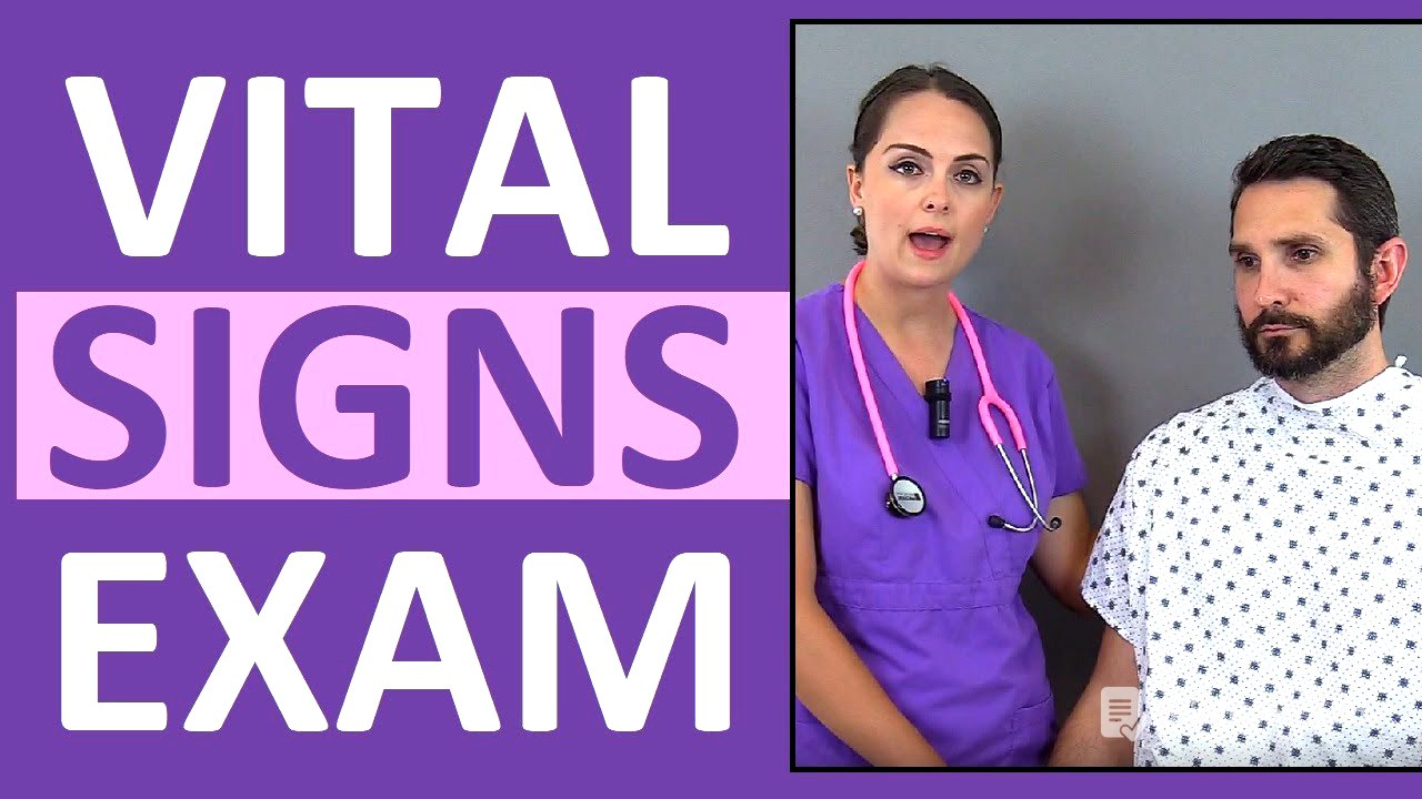Vital Signs Nursing: Respiratory Rate, Pulse, Blood Pressure, Temperature, Pain, Oxygen