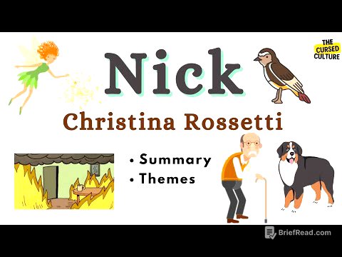 NICK by CHRISTINA ROSSETTI Explained | Summary | Themes | Analysis | Literary Elements