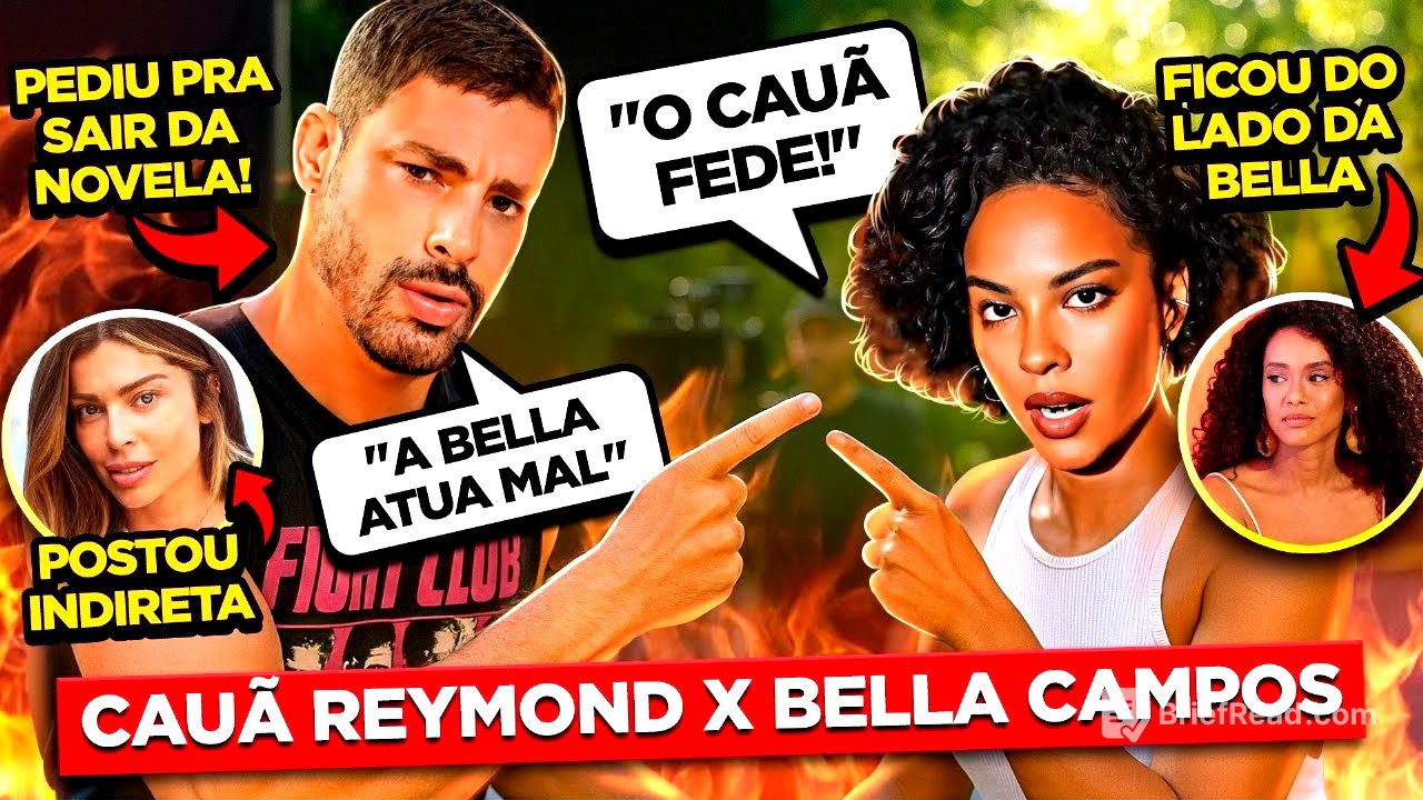 ENTENDA TODA A TRETA ENTRE CAUÃ REYMOND E BELLA CAMPOS | Diva Depressão