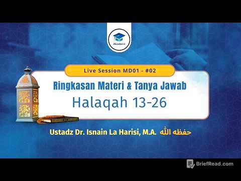 [Live Session] MD1-#02 - Ringkasan Materi Manhaj Dakwah H13-26 & Tanya Jawab