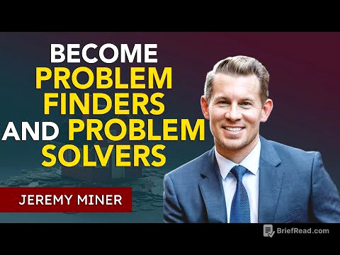How to Become Problem Finders and Problem Solvers | Jeremy Miner