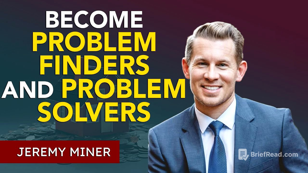 How to Become Problem Finders and Problem Solvers | Jeremy Miner