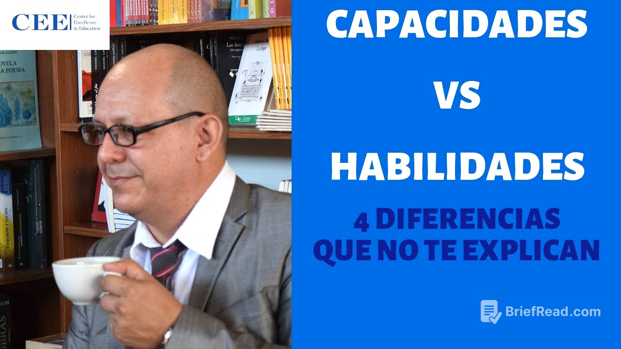 CAPACIDADES VS  HABILIDADES 5 DIFERENCIAS QUE EL MINEDU EN EL PERÚ NO EXPLICA