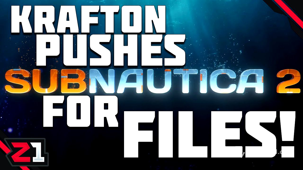 Krafton REALLY Wants The Files Back And To Not Be Used! Subnautica 2 Drama