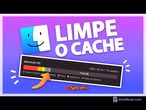 SEU MAC LIMPO E MAIS RÁPIDO -  COMO LIMPAR O CACHE DO MAC - PASSO A PASSO FÁCIL ATÉ PARA INICIANTES!